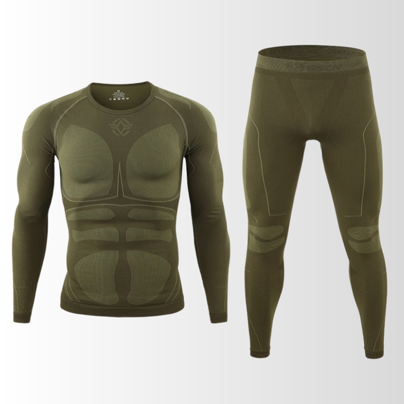 Thermo-Unterwäsche Set für Herren – Atmungsaktiv & Nahtlos