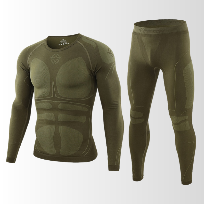 Thermo-Unterwäsche Set für Herren – Atmungsaktiv & Nahtlos