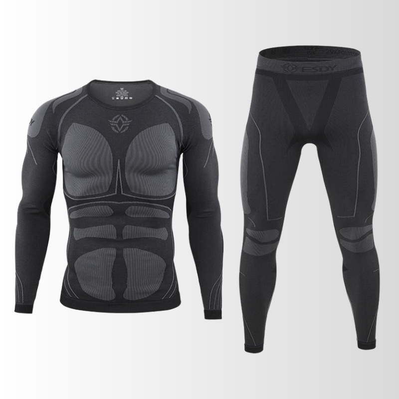 Thermo-Unterwäsche Set für Herren – Atmungsaktiv & Nahtlos
