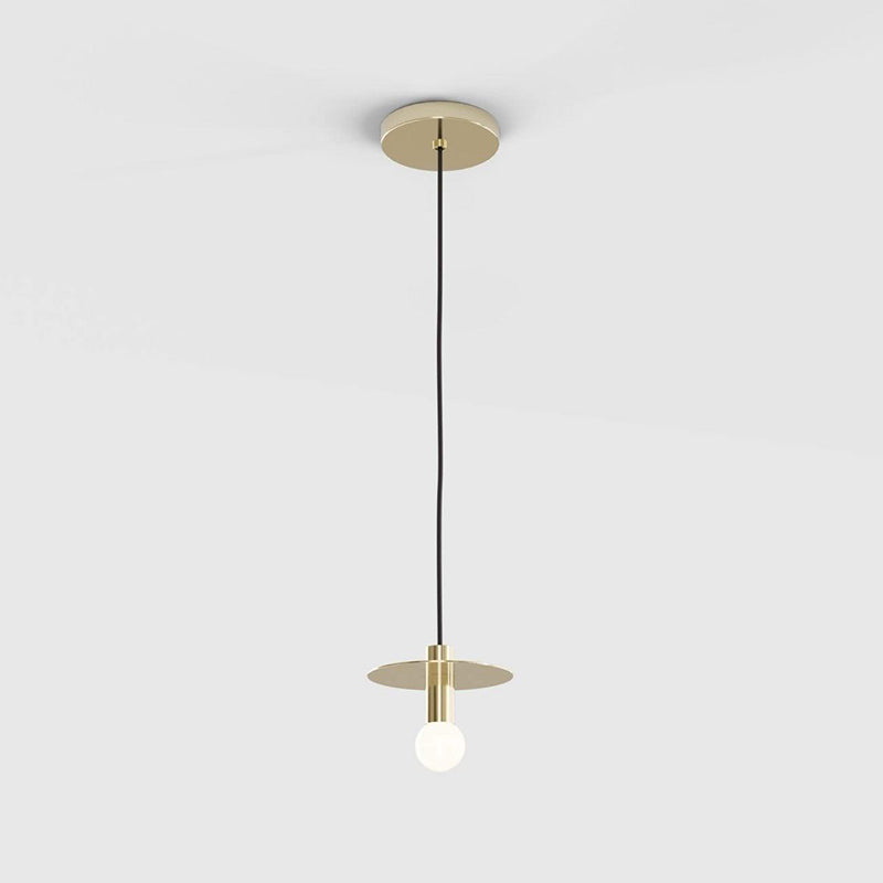 Geometrische Messing Hängeleuchte – Modernes Design mit LED- & Edison-Lampenoptionen
