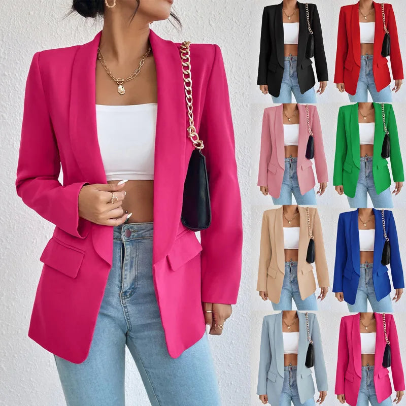 Vittoria Dames Blazer Slim Fit Elegant