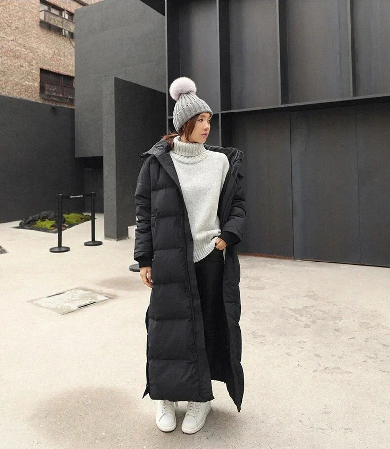 Elegante Winddichte Winterjas voor Dames