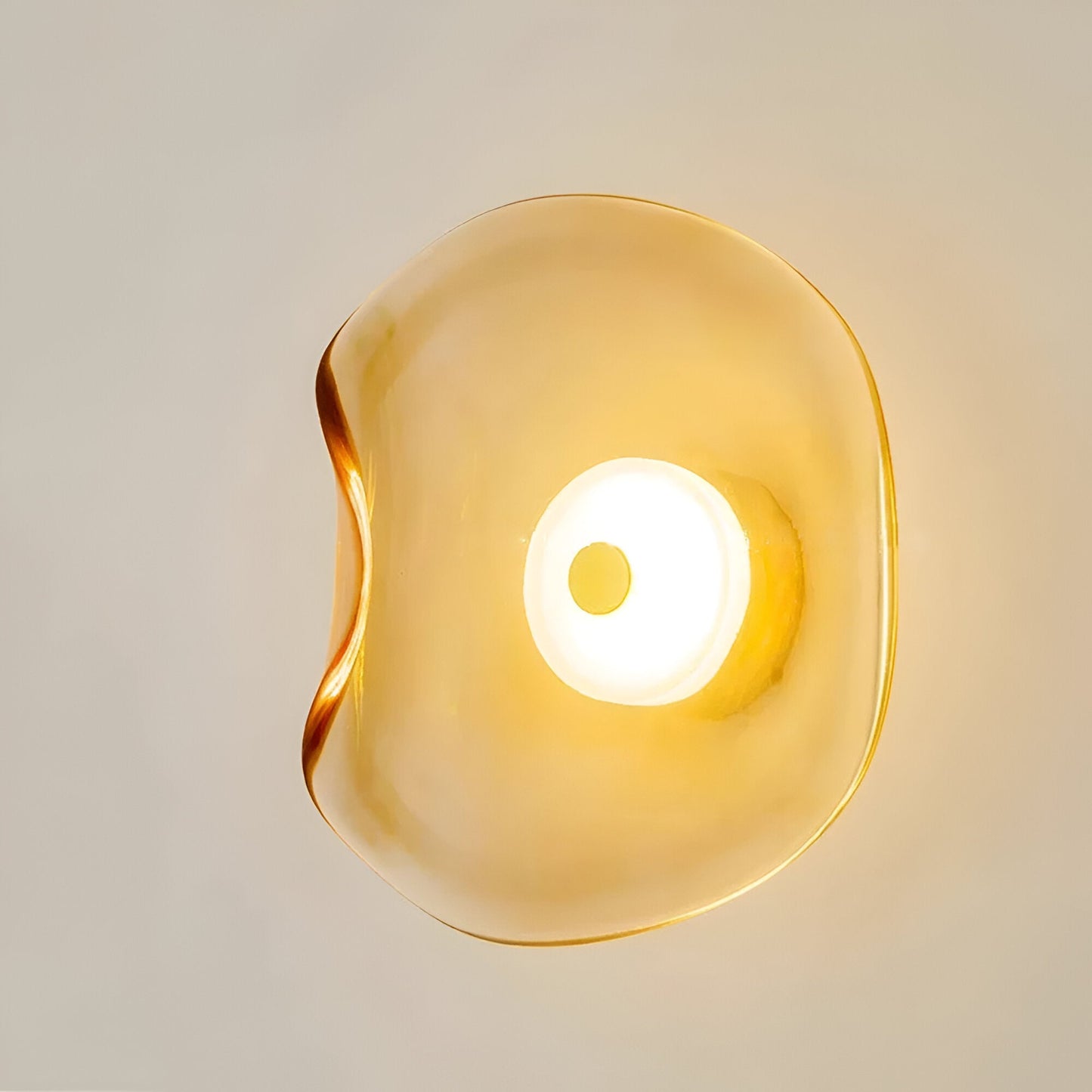 Moderne Glas Scandinavische Minimalistische LED Wandlamp – Sfeervolle Wandverlichting voor Interieurs