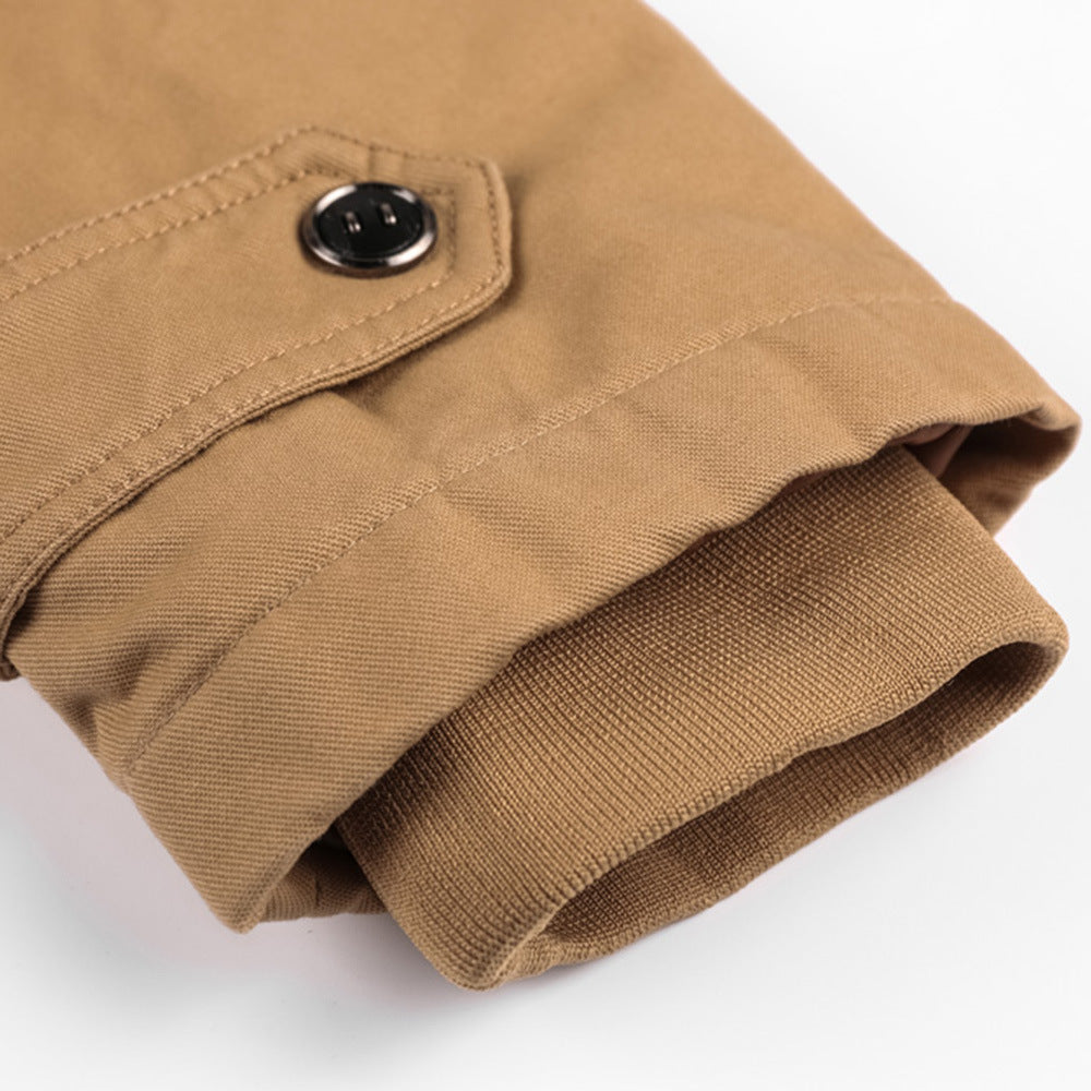 Herenjas met Capuchon – Dikke Katoenmix – Warm Gevoerd – Winterjas