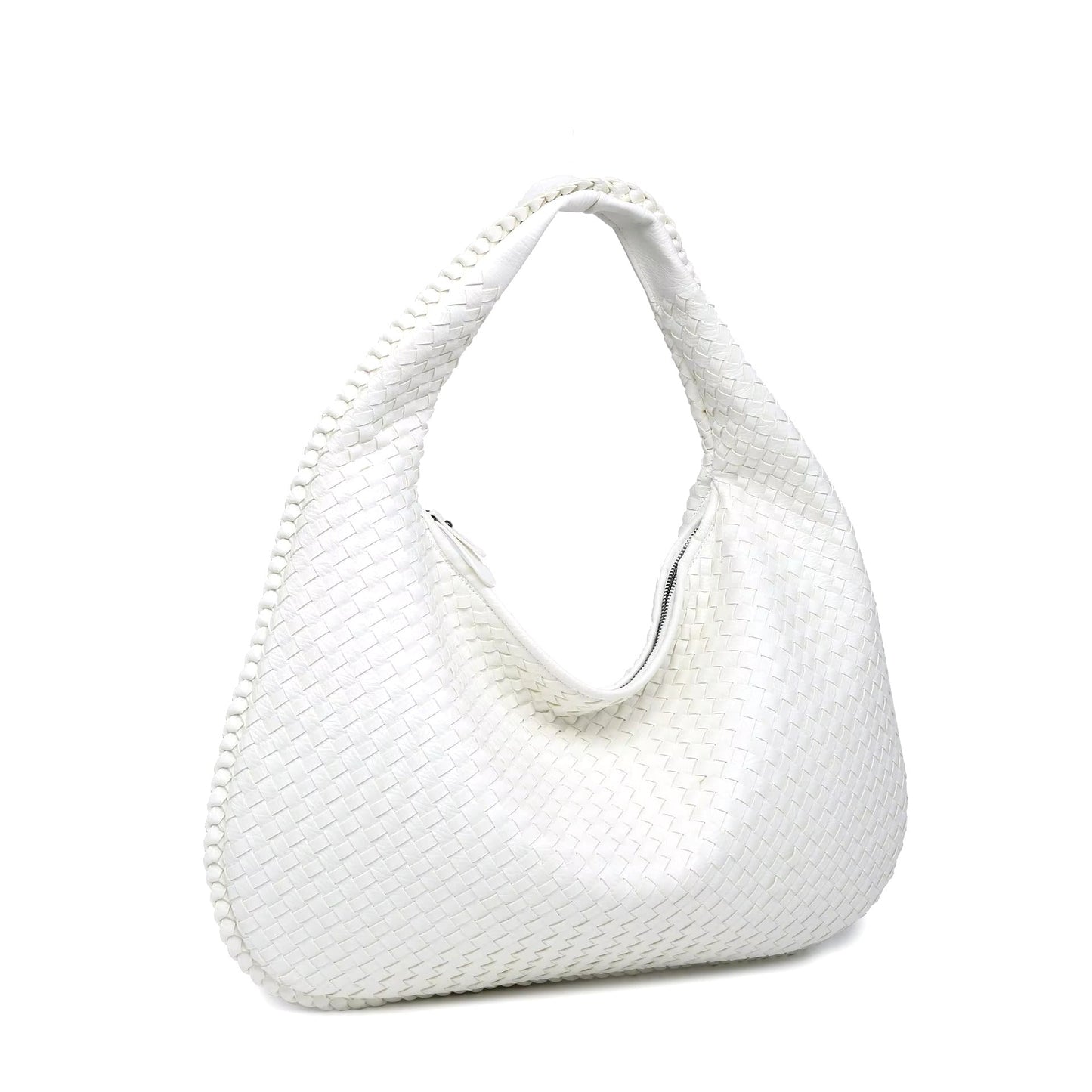 Luxe Geweven Handtas – Tijdloze Elegantie & Comfort voor Elke Dag