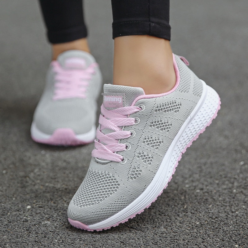 Ergonomische Dames Sneakers met Ademend Comfort