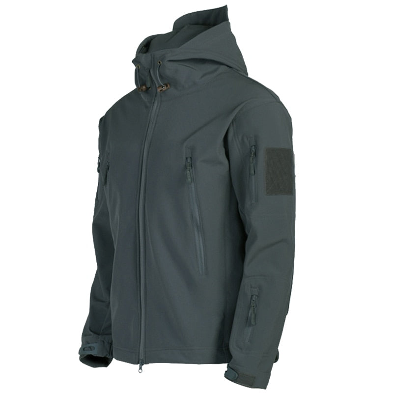 Waterdichte Heren Outdoor Jas – Winddicht & Functioneel met Antidiefstaltassen