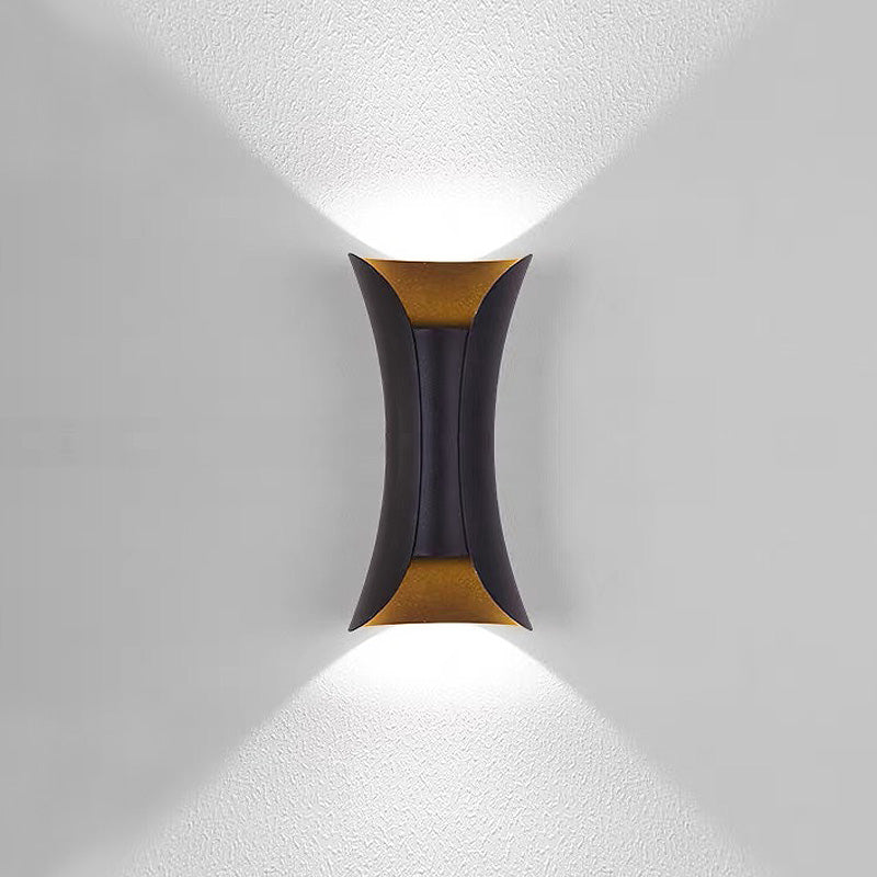 Waterdichte Buiten LED Wandlamp – IP65 Aluminium & Glas – Moderne Gevelverlichting voor Tuin & Gang
