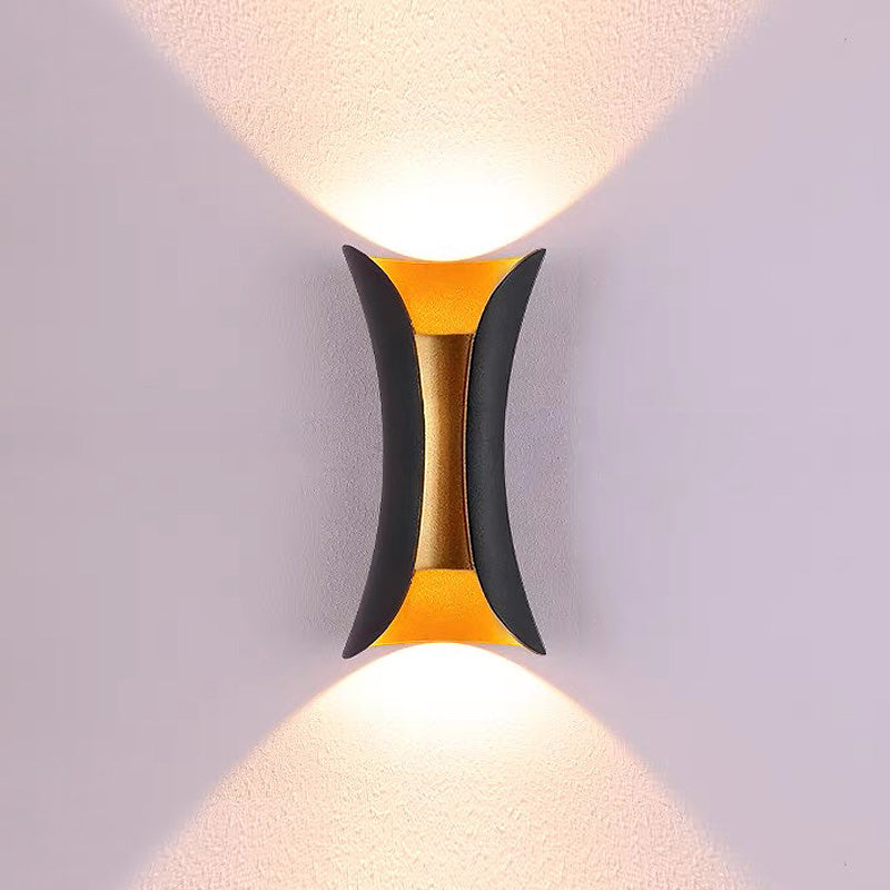 Waterdichte Buiten LED Wandlamp – IP65 Aluminium & Glas – Moderne Gevelverlichting voor Tuin & Gang