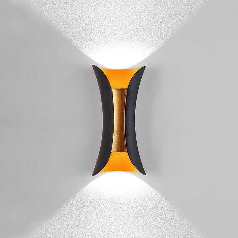 Waterdichte Buiten LED Wandlamp – IP65 Aluminium & Glas – Moderne Gevelverlichting voor Tuin & Gang