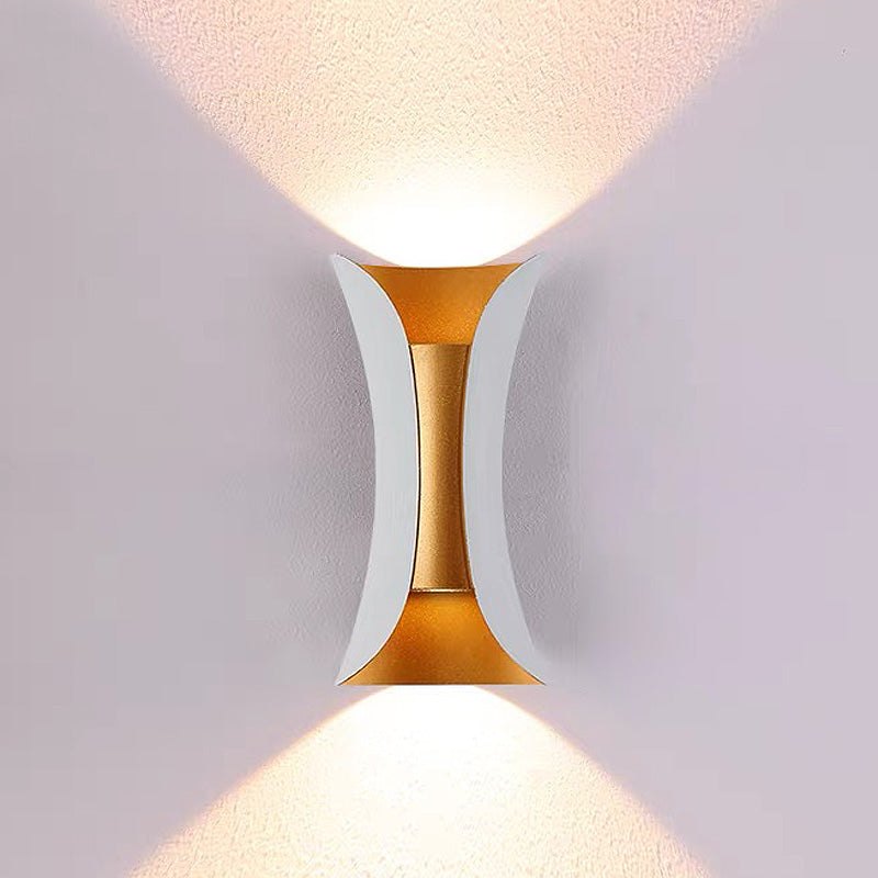 Waterdichte Buiten LED Wandlamp – IP65 Aluminium & Glas – Moderne Gevelverlichting voor Tuin & Gang