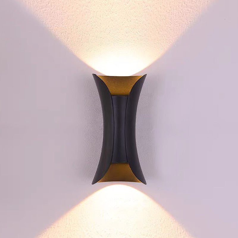 Waterdichte Buiten LED Wandlamp – IP65 Aluminium & Glas – Moderne Gevelverlichting voor Tuin & Gang