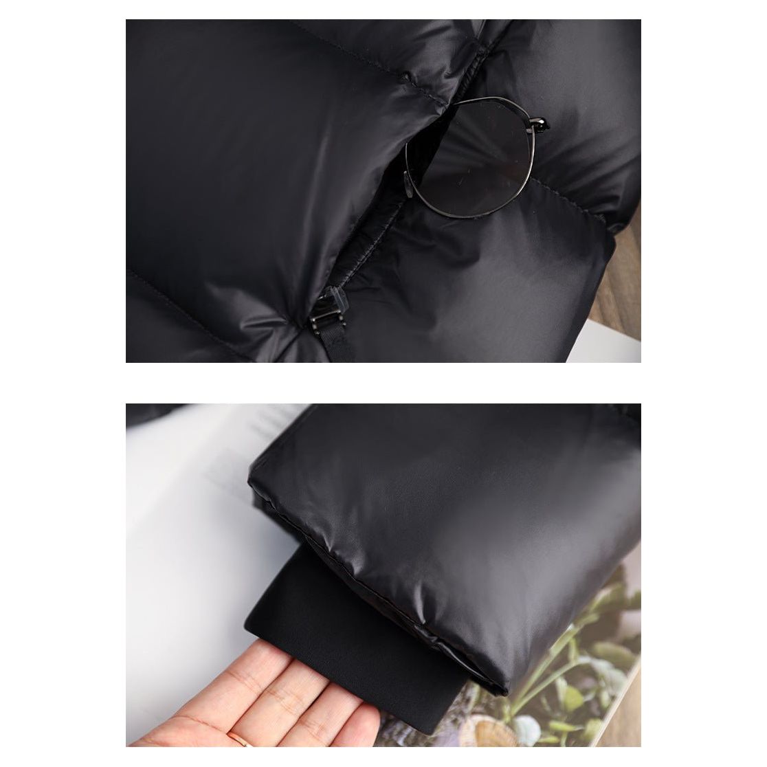 Warme und wasserdichte Daunenjacke für Damen – Winterjacke mit Stil
