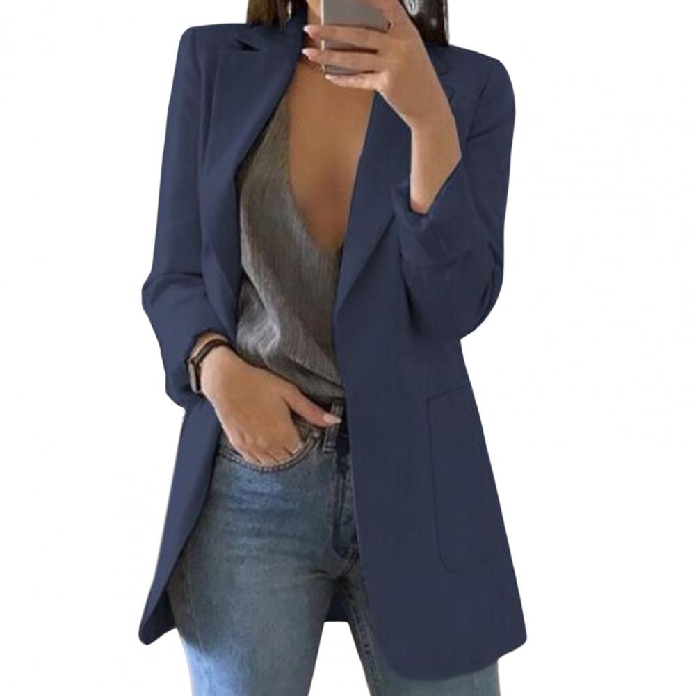 Lange Damesblazer – Elegant, Stijlvol & Comfortabel