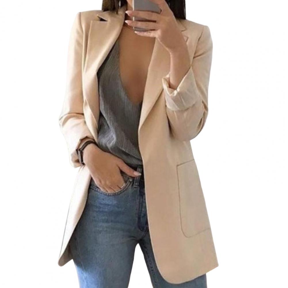 Lange Damesblazer – Elegant, Stijlvol & Comfortabel