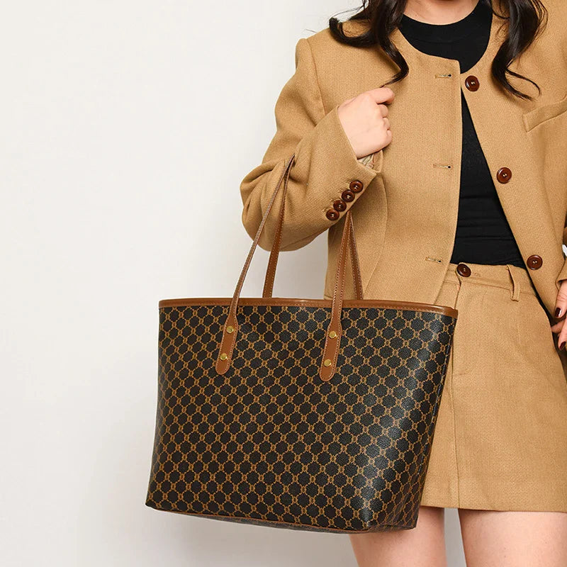 Luxe Leren Schoudertas – Elegante Uitstraling Voor Elke Gelegenheid
