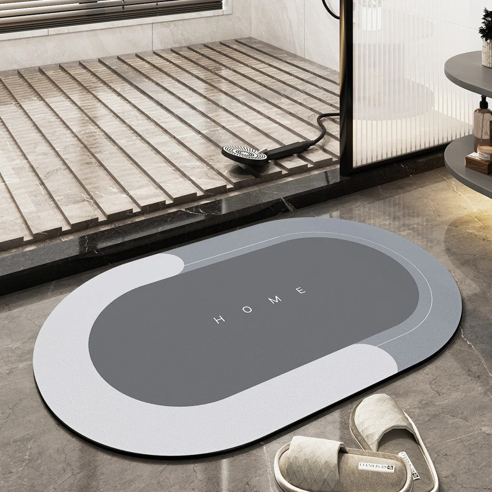 Super Absorberende Douchemat | Sneldrogend & Waterdicht | Antislip Mat voor Badkamer