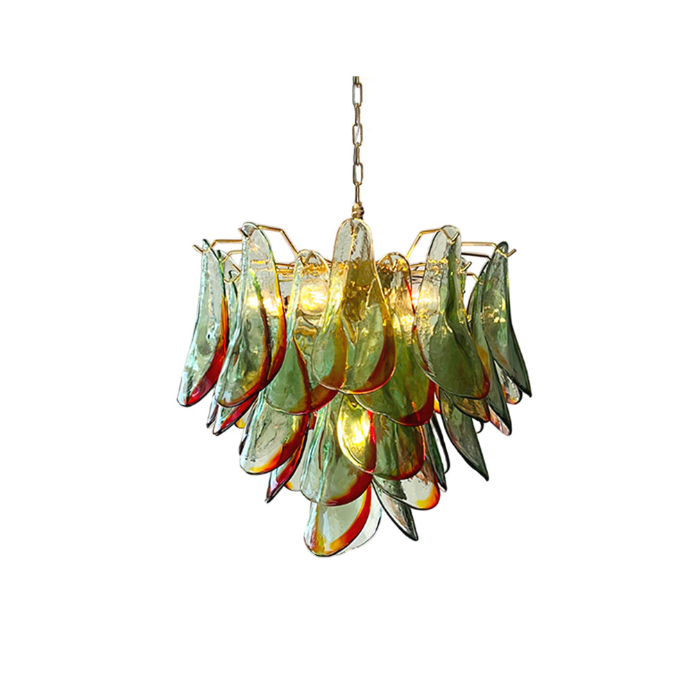Marielle Hanglamp van Murano-Glas – Handgeblazen Glazen Plafondlamp