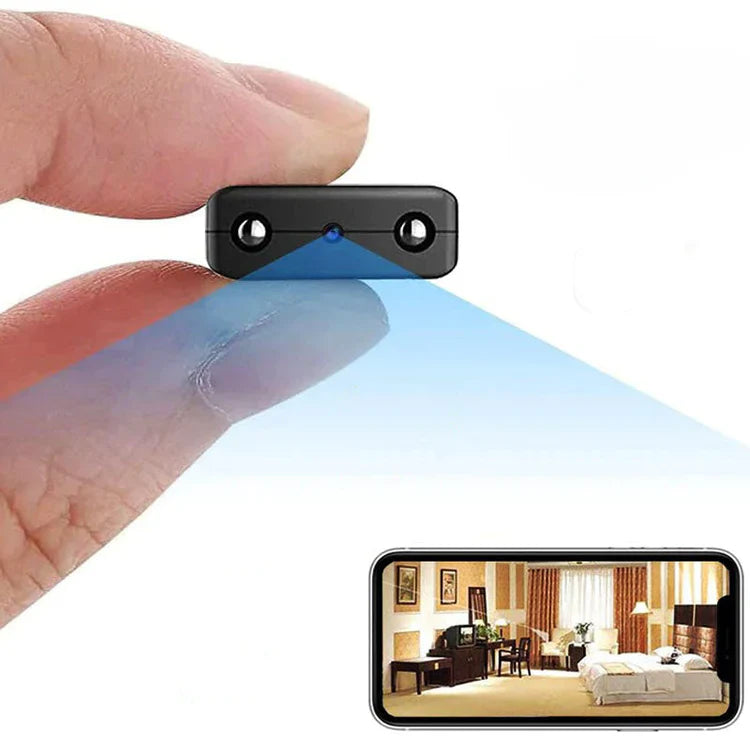 Micro HD Camera met WiFi en Audio - Compacte Beveiligingscamera met Nachtzicht
