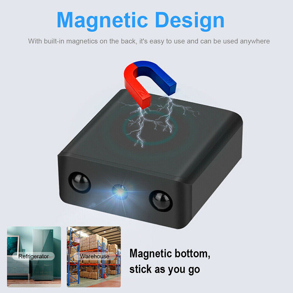 Micro HD Camera met WiFi en Audio - Compacte Beveiligingscamera met Nachtzicht