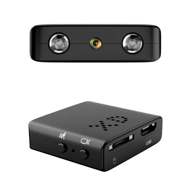 Micro HD Camera met WiFi en Audio - Compacte Beveiligingscamera met Nachtzicht