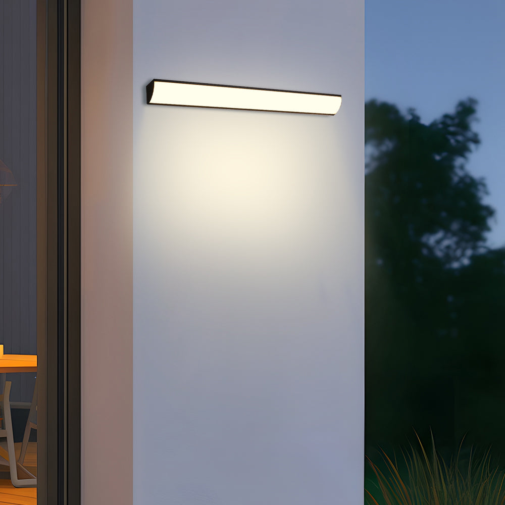 Minimalistische Wasserdichte LED Außenwandleuchte – Modernes Design, IP65, Aluminium für Garten & Fassade