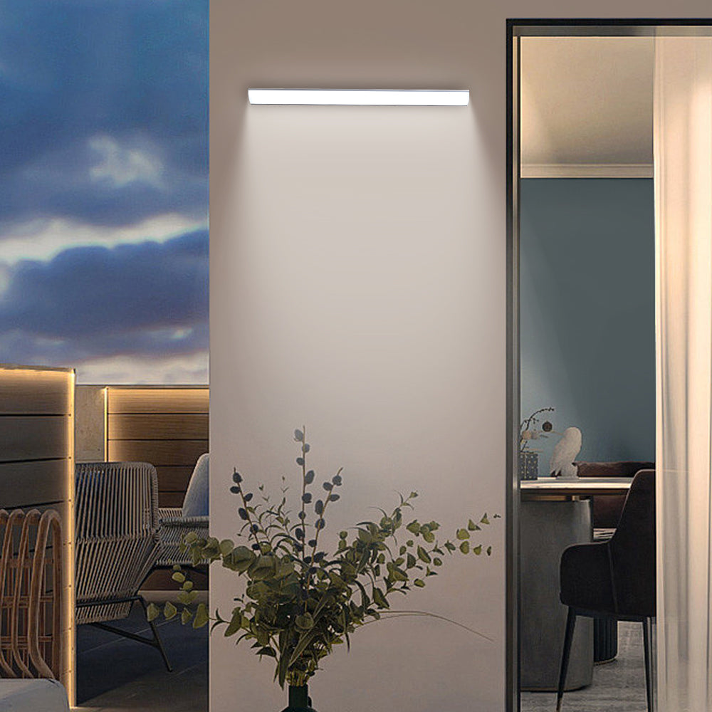 Minimalistische Wasserdichte LED Außenwandleuchte – Modernes Design, IP65, Aluminium für Garten & Fassade