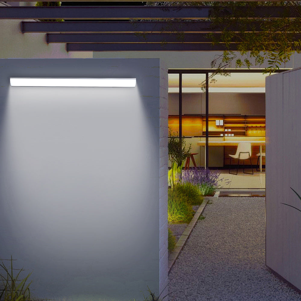 Minimalistische Wasserdichte LED Außenwandleuchte – Modernes Design, IP65, Aluminium für Garten & Fassade