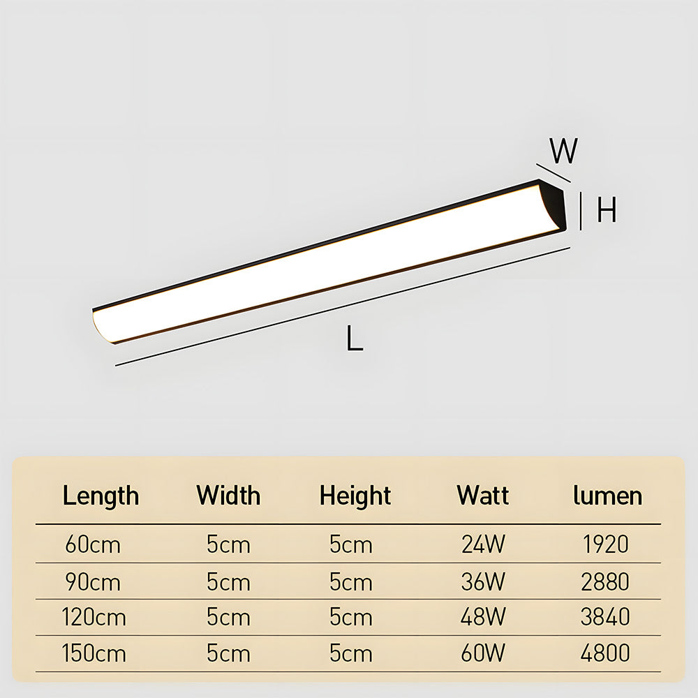 Minimalistische Wasserdichte LED Außenwandleuchte – Modernes Design, IP65, Aluminium für Garten & Fassade