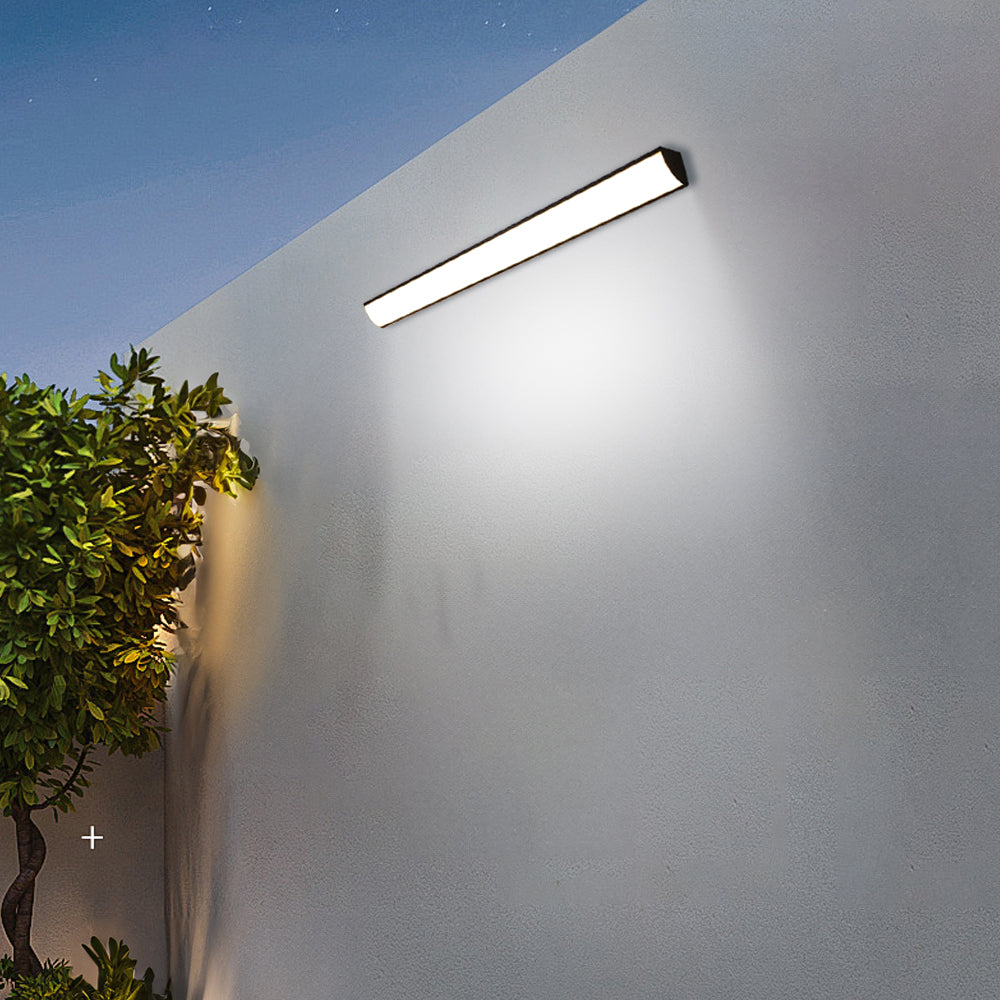 Minimalistische Wasserdichte LED Außenwandleuchte – Modernes Design, IP65, Aluminium für Garten & Fassade