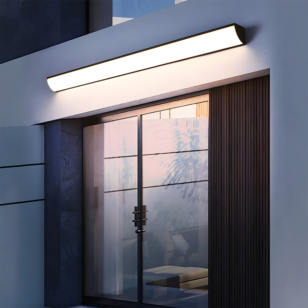 Minimalistische Wasserdichte LED Außenwandleuchte – Modernes Design, IP65, Aluminium für Garten & Fassade