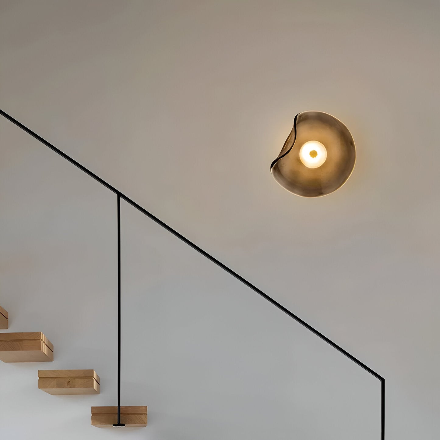 Moderne Glas Scandinavische Minimalistische LED Wandlamp – Sfeervolle Wandverlichting voor Interieurs