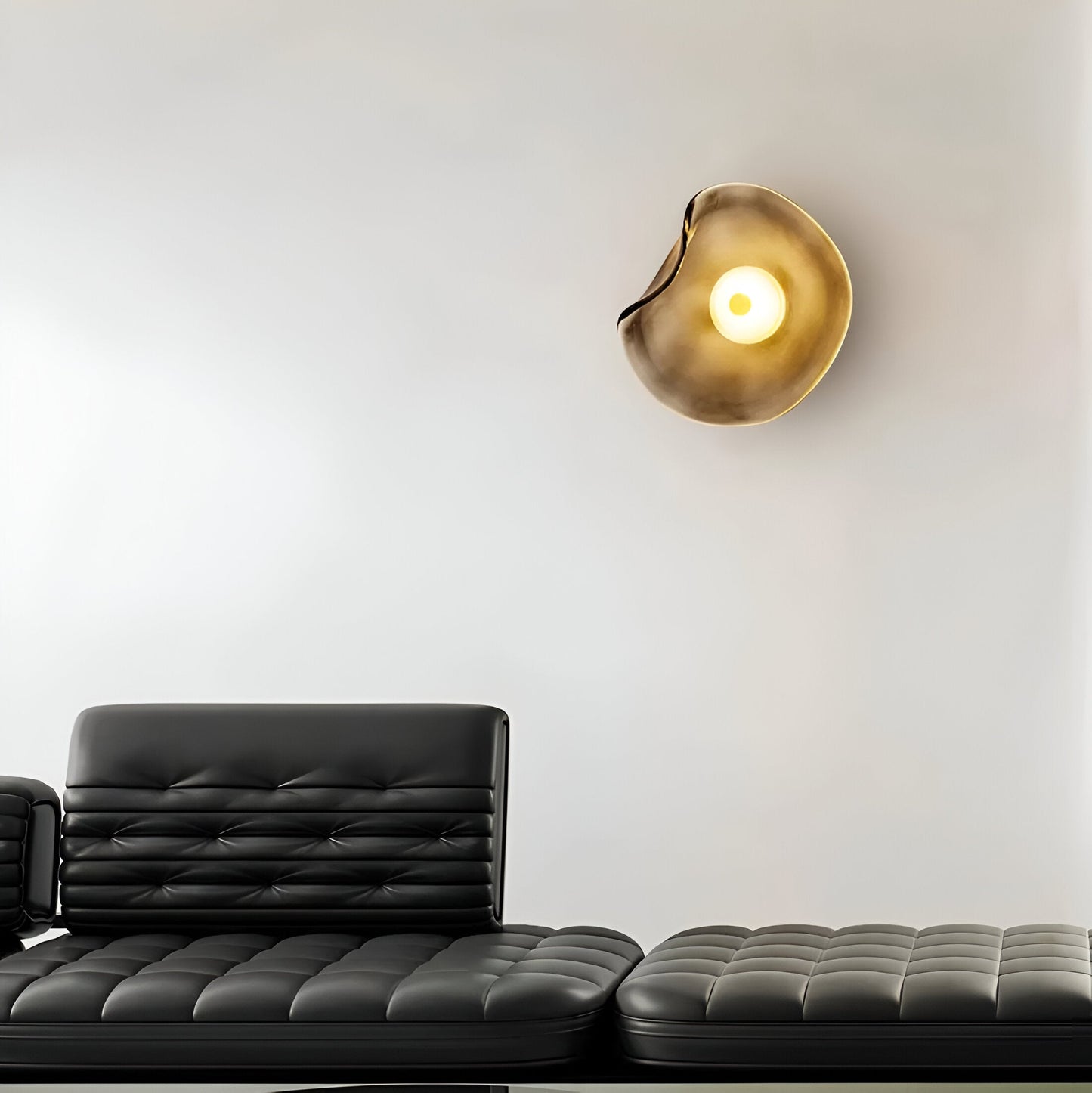 Moderne Glas Scandinavische Minimalistische LED Wandlamp – Sfeervolle Wandverlichting voor Interieurs