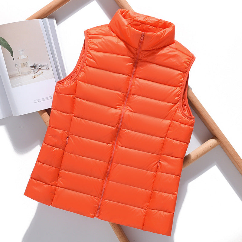 Dames Kleurrijke Puffer Bodywarmers - Lichtgewicht voor Lente en Herfst