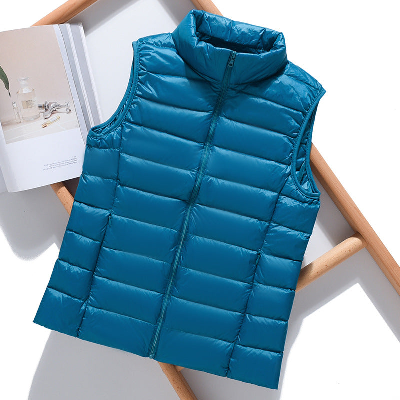 Dames Kleurrijke Puffer Bodywarmers - Lichtgewicht voor Lente en Herfst