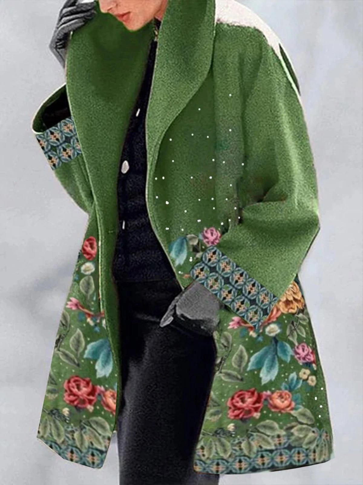 Elegante Lange Damenjacke – Schick, Modisch & Bequem
