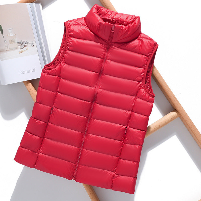 Dames Kleurrijke Puffer Bodywarmers - Lichtgewicht voor Lente en Herfst