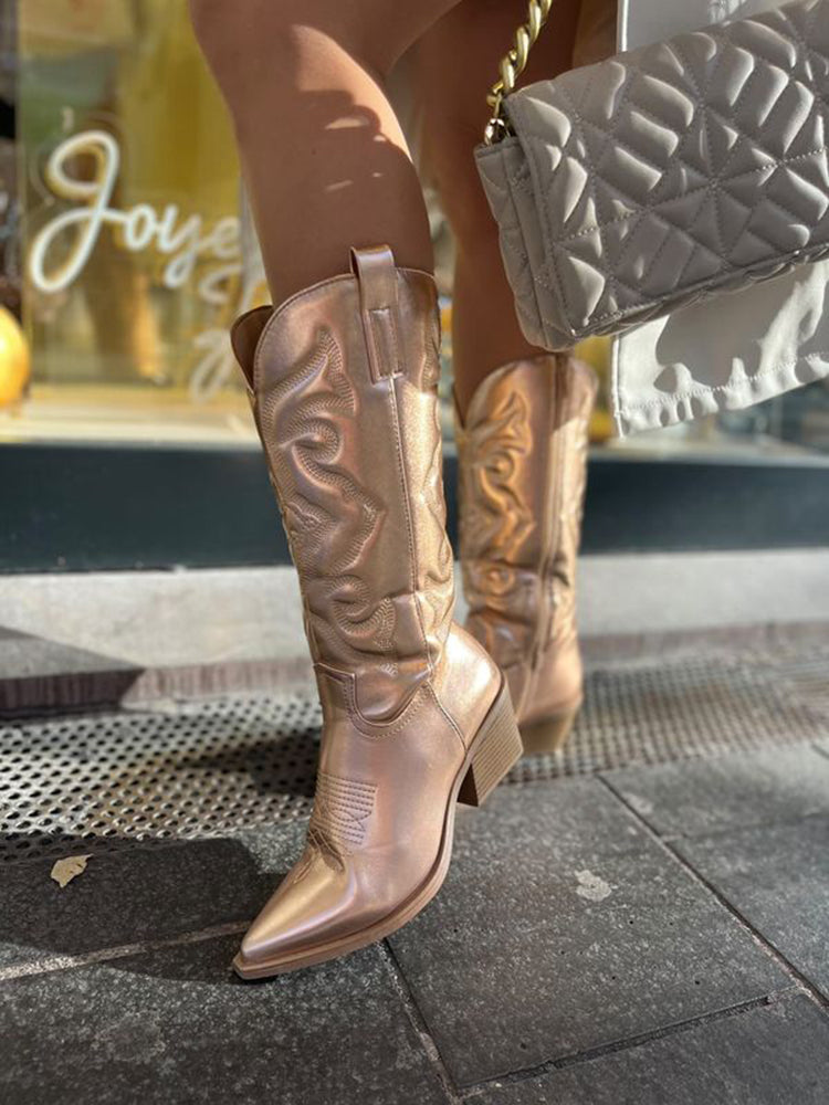 Western Stiefeletten Damen mit Absatz – Lässig & Stilvoll