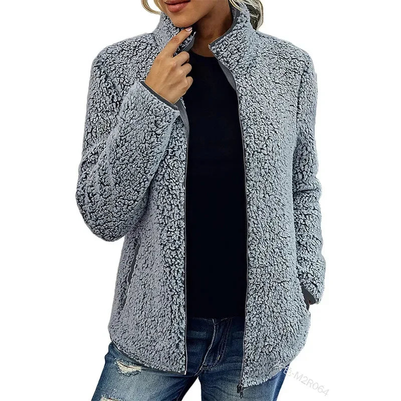 Fleecejacke Damen – Weiche & Warme Outdoorjacke Tryne