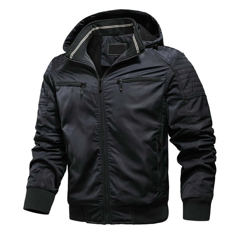 Heren Bomberjack met Rits – Casual Voorjaar & Herfst Jas