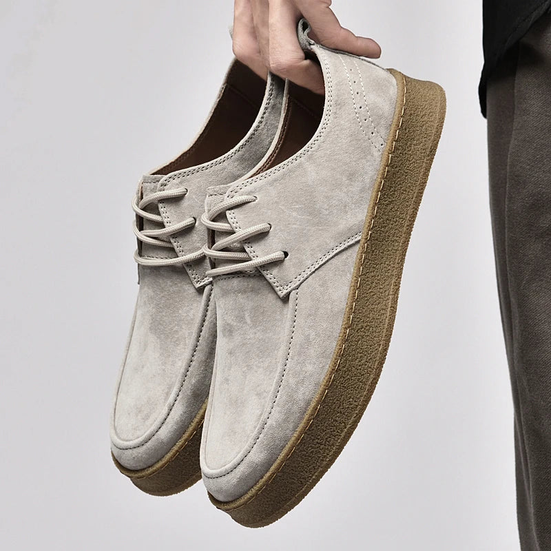 Heren Sneaker van Wildleder Comfortabel & Elegant