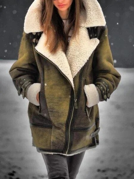 Elegante Dames Winter Trenchcoat met Dubbele Knopen | Ideaal voor Herfst & Winter