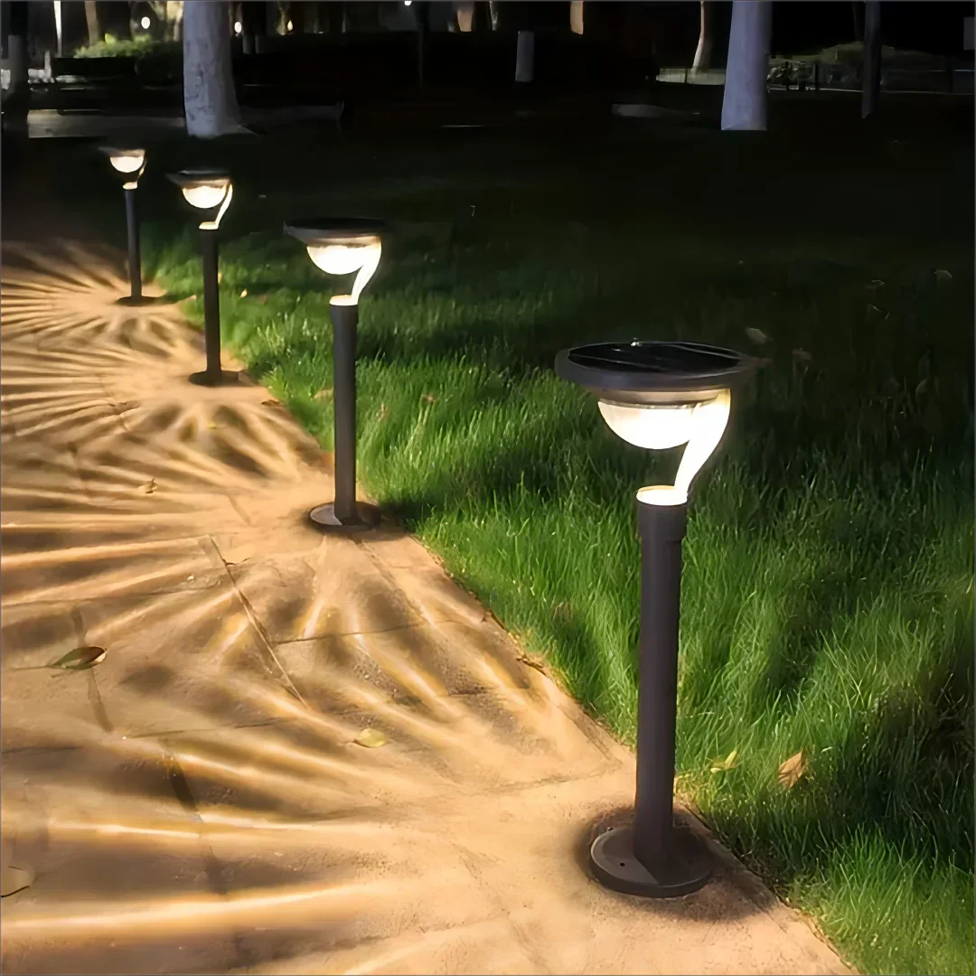 Solar Lamp voor Buiten – Zonne-energie Verlichting voor Tuin, Terras en Ingang