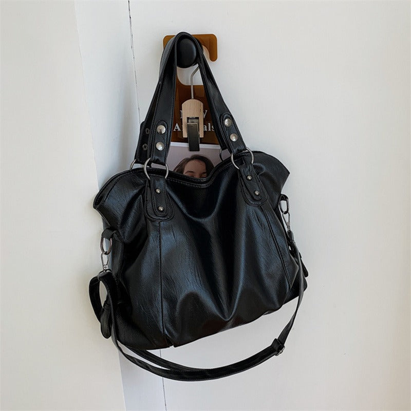 Elegante Vegan Leren Handtas – Duurzaam & Ruim