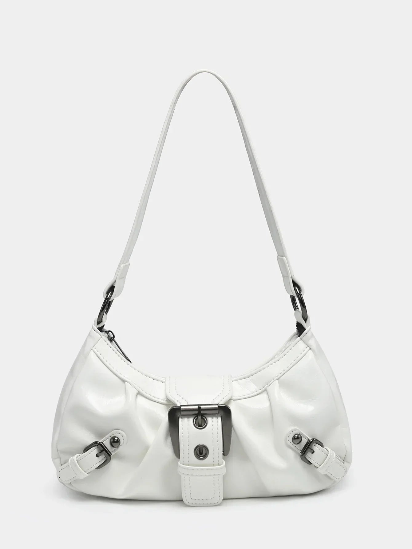 Vintage Saddle Bag – Y2K Schoudertas met Studs