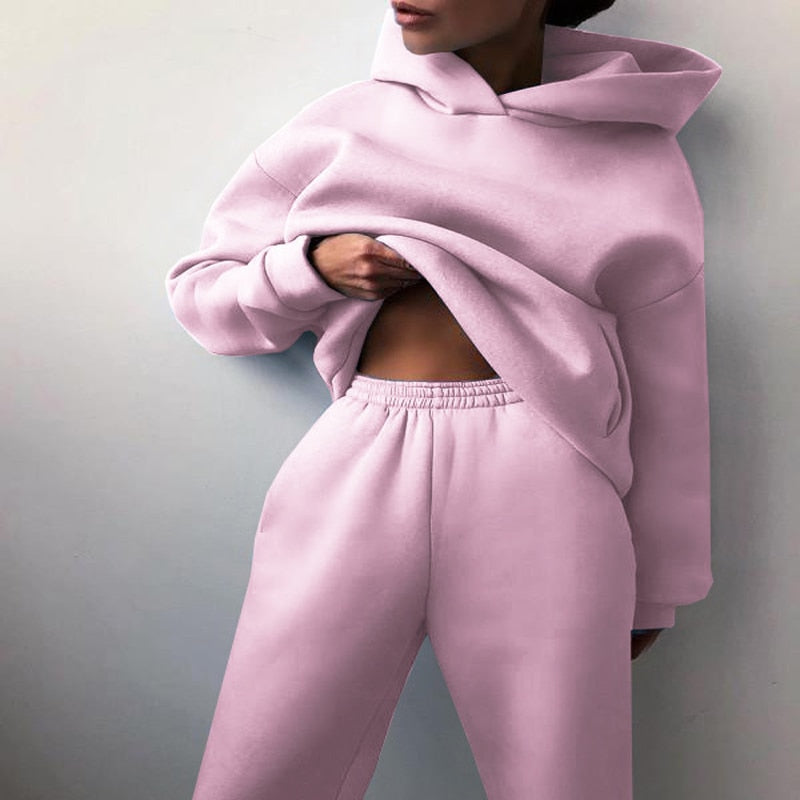 Damen Jogginganzug – Bequem & Weiches Innenfutter