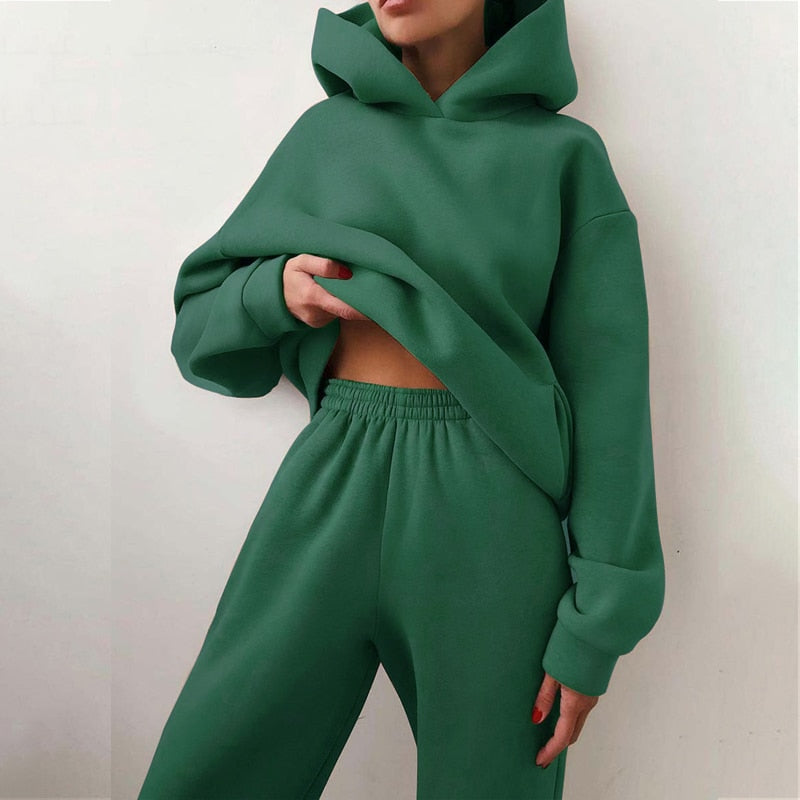 Damen Jogginganzug – Bequem & Weiches Innenfutter