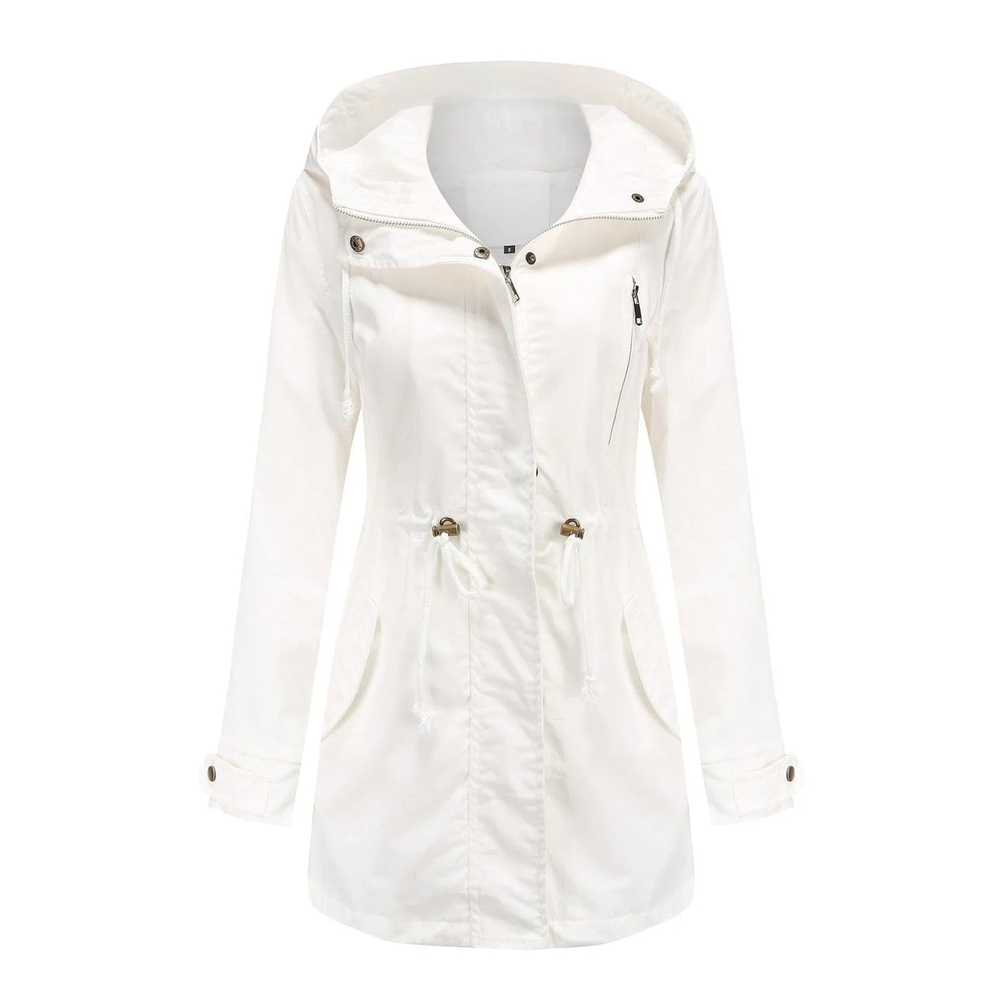 Damen Elegante Wasserdichte Regenjacke für Outdoor-Aktivitäten