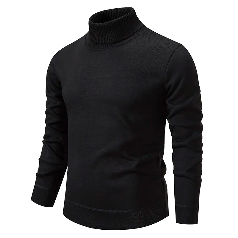 Damen Rollkragenpullover aus 100% Baumwolle mit skandinavischem Stil