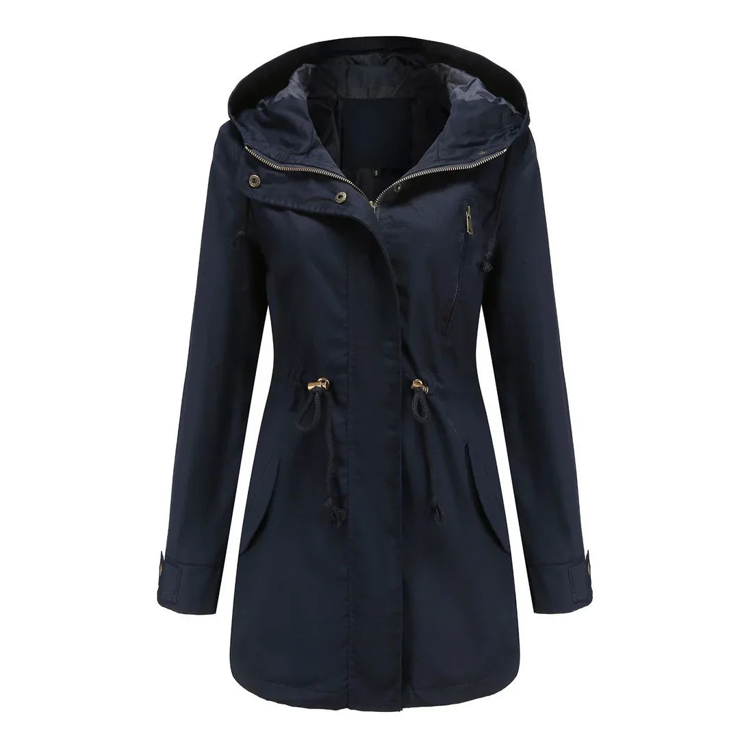 Damen Elegante Wasserdichte Regenjacke für Outdoor-Aktivitäten
